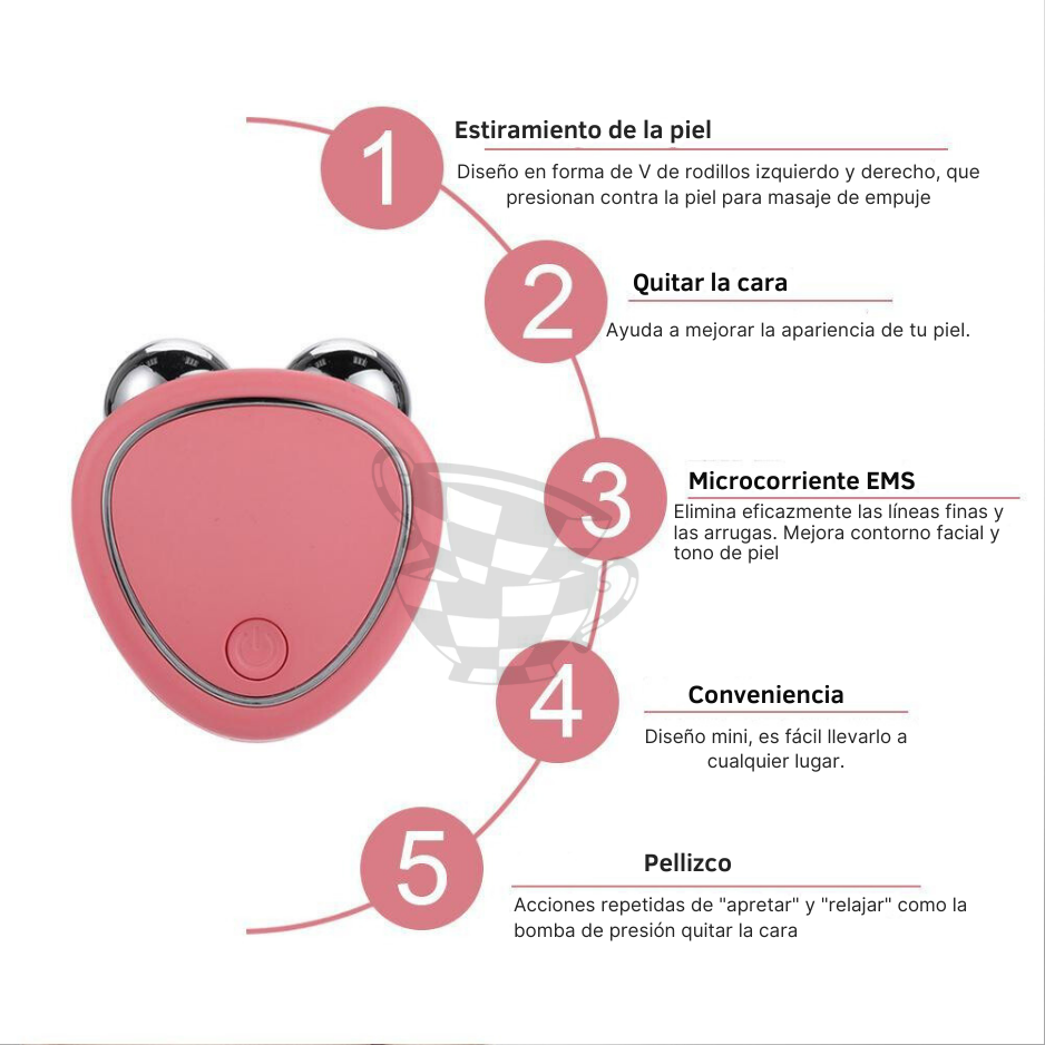 LumiLift™ Masajeador Facial de Microcorriente