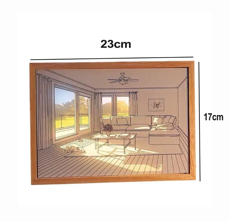 ShineFrame™ Cuadro Iluminado 3D